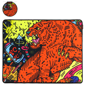 MOUSE PAD GAMER PCYES TIGER MEDIUM - 500 X 400MM - PMT50X40