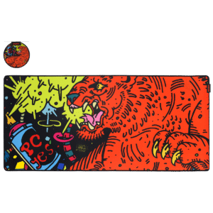 MOUSE PAD GAMER PCYES TIGER EXTENDED - 900 X 420MM - PMT90X42