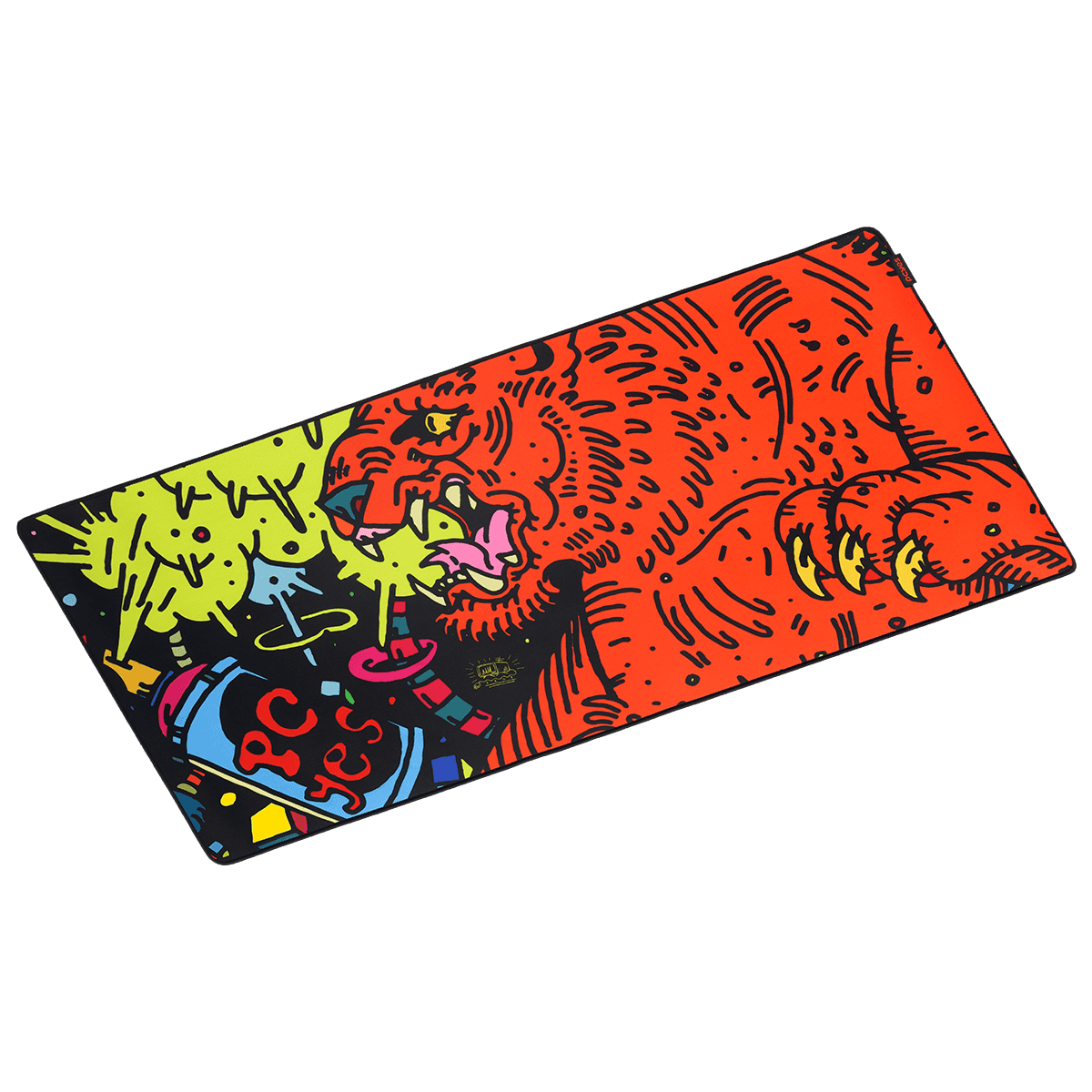 MOUSE PAD GAMER PCYES TIGER EXTENDED - 900 X 420MM - PMT90X42 - Imagem 3