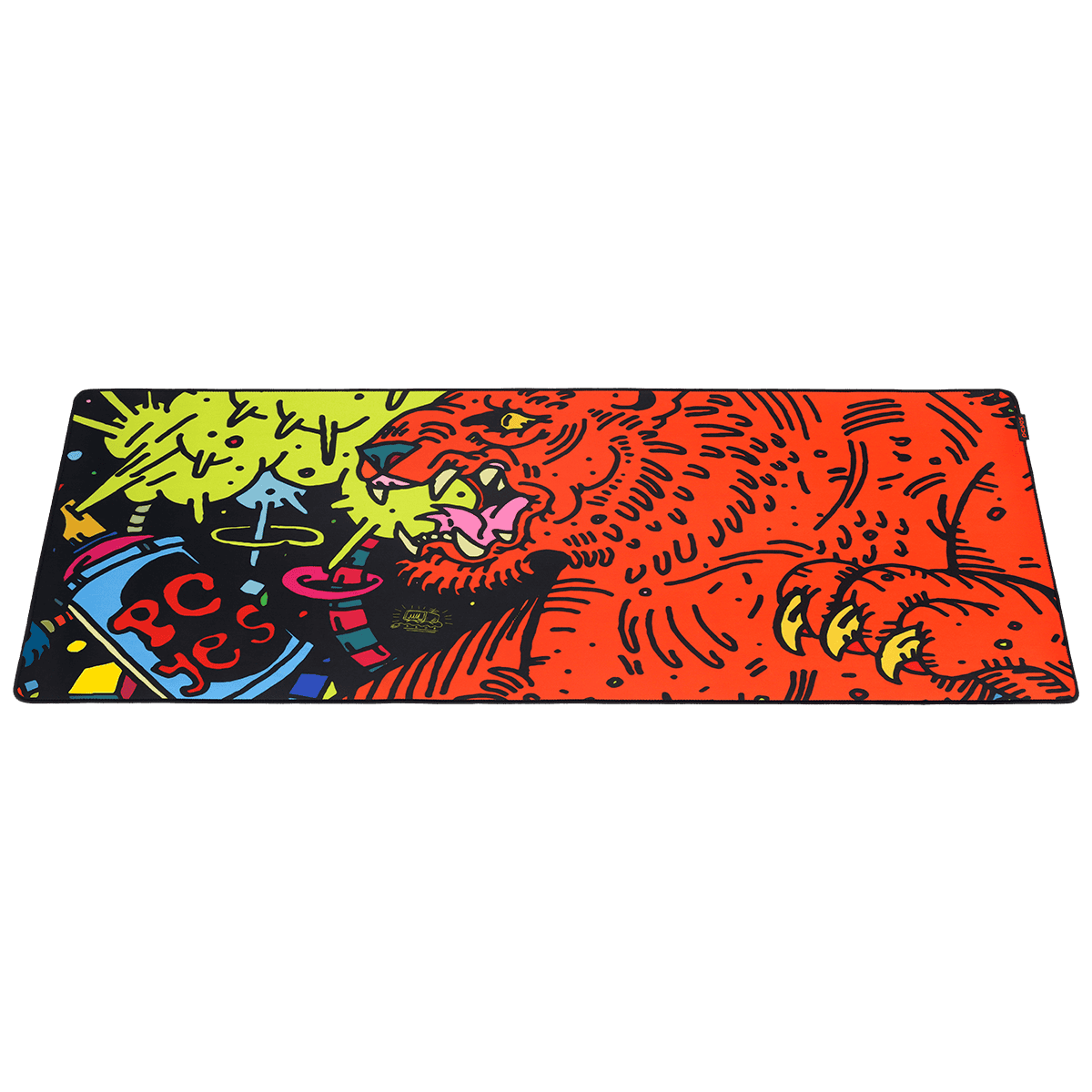 MOUSE PAD GAMER PCYES TIGER EXTENDED - 900 X 420MM - PMT90X42 - Imagem 5
