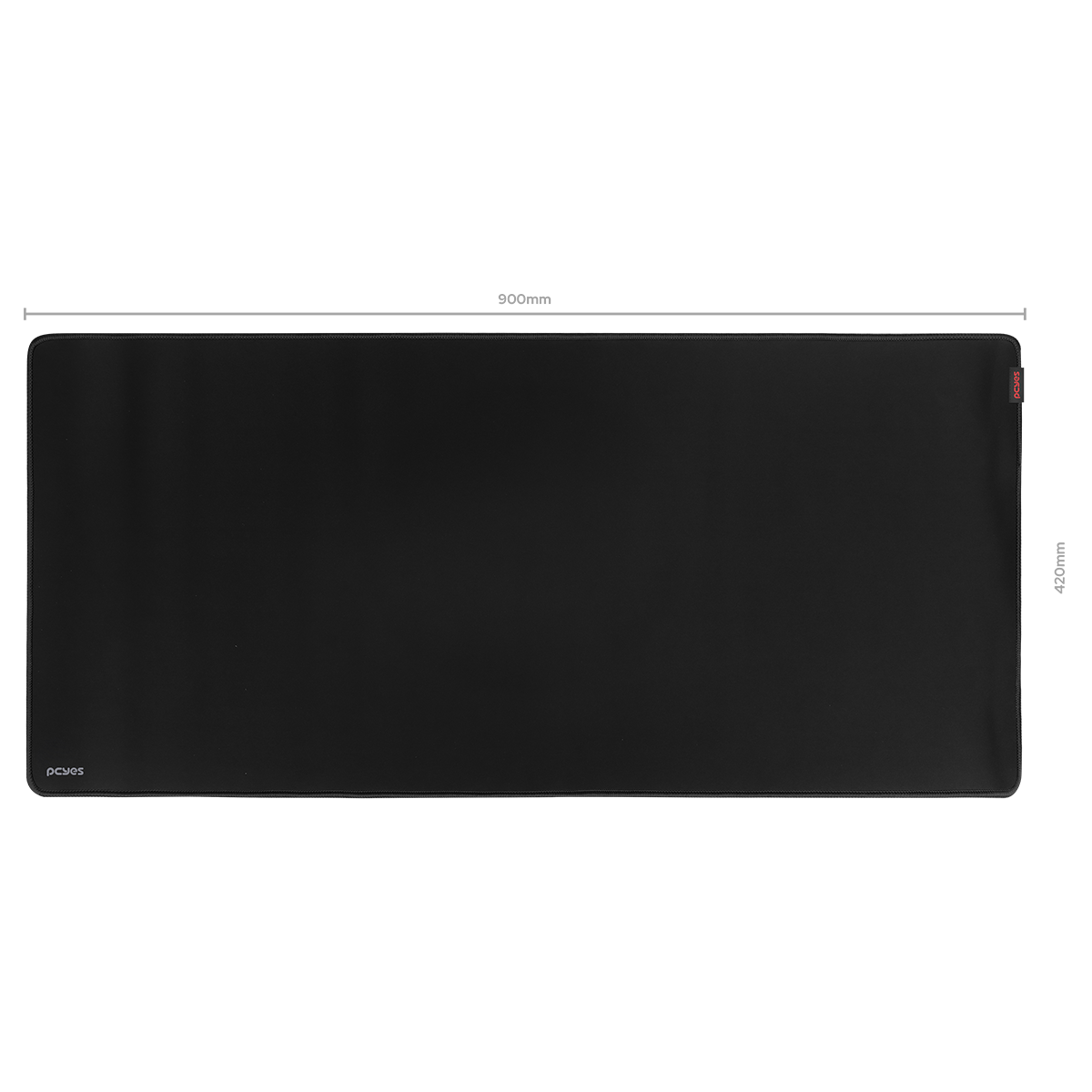 MOUSE PAD PCYES BLACK EXTENDED - 900X420MM - PMC90X42B - Imagem 5