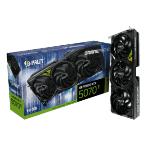 PLACA DE VIDEO PALIT GEFORCE RTX5070TI GAMINGPRO-S 16GB GDDR7 256BIT NE7507T019T2-GB2031U