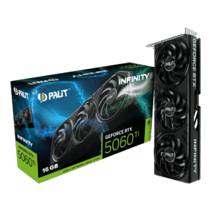 PLACA DE VIDEO PALIT GEFORCE RTX5060TI INFINITY 3 16GB GDDR7 128BIT NE7506T019T1-GB2061S