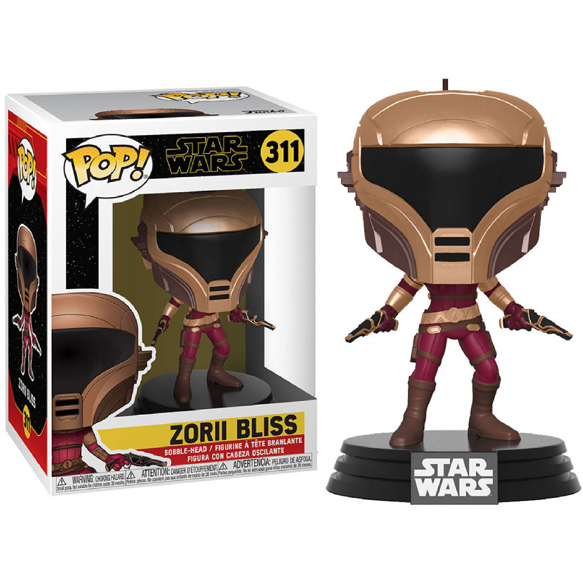POP! STAR WARS: RISE OF SKYWALKER - ZORII BLISS #311 - Imagem 2