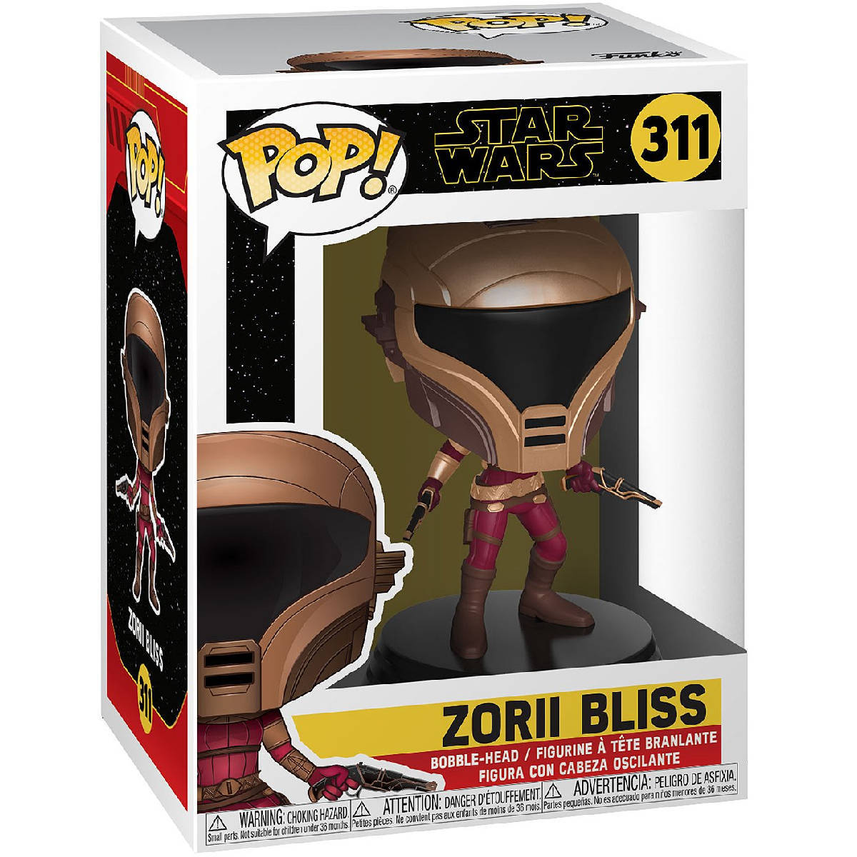 POP! STAR WARS: RISE OF SKYWALKER - ZORII BLISS #311 - Imagem 3